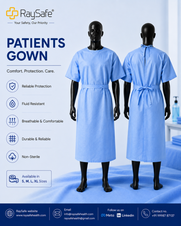 RaySafe Patients Gown disposable patient gown